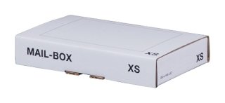 Faltkarton Post  MAILBOX XS 244 x 145 x 43 mm weiß