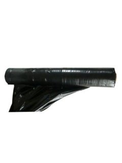 Flachfolie LDPE 150 mµ 1.000 mm x 50 m schwarz ausgelegte Breite 4.000 mm