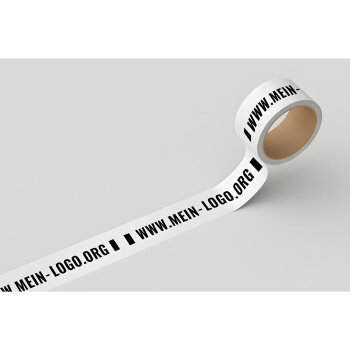 PVC Klebeband 33 mµ 1-farbiger Druck 50 mm x 66 m...