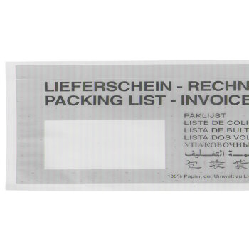 Dokumententaschen ÖKO 100% Papier Din Lang bedruckt...