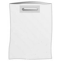 DKT Tragetasche COEX LDPE 550 x 600 + 50 mm weiss 250 Stück / extra stark