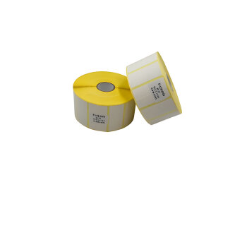 Thermoetiketten 51 x 25 mm, Kern 25 mm, 2500 Stück