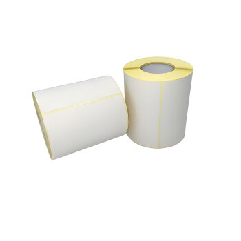 Thermoetiketten 100 x 150 mm 40mm mit Querperforation 270...