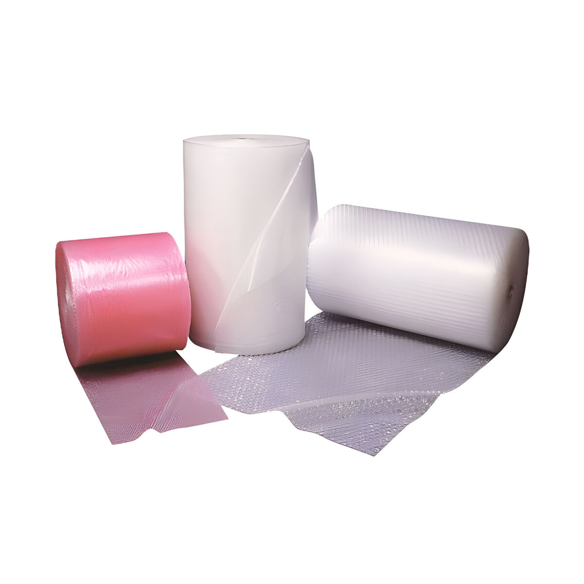 Luftpolsterfolie 75 cm x 100 m, 3-lagig, 80 mµ