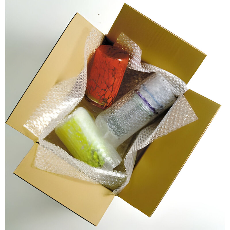 Polyethylen Luftpolsterfolie für Umzug (500mm X 100m) Premium-Rolle für Büro und Polyethylen Luftpolsterfolie für Umzug (500mm X 100m) Premium-Rolle für Büro und