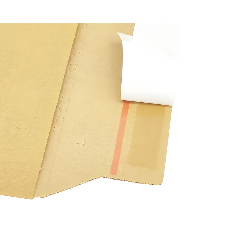 Versandtasche aus Wellpappe 210 x 292 x -50 mm braun